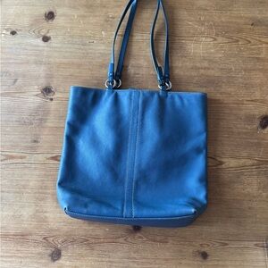 Coach Blue Shoulder Bag
